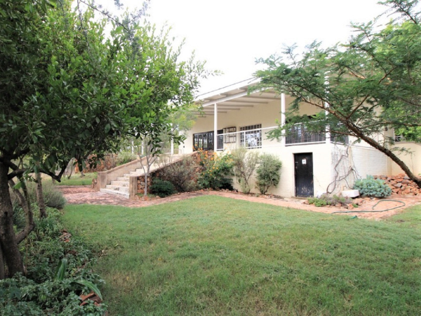 Botswana property with garden